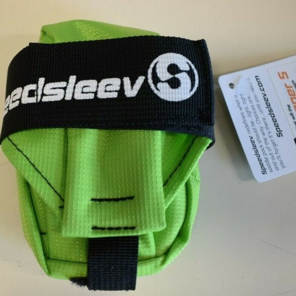 Speedsleev Bicycle Seat Saddle Bag Pack Ranger S Waterproof Retail $35 Green - Picture 6 of 8